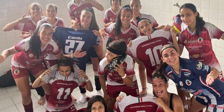 Time sub-18 das guerreiras