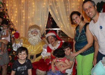 Praça Monsenhor Marcondes recebe Papai Noel