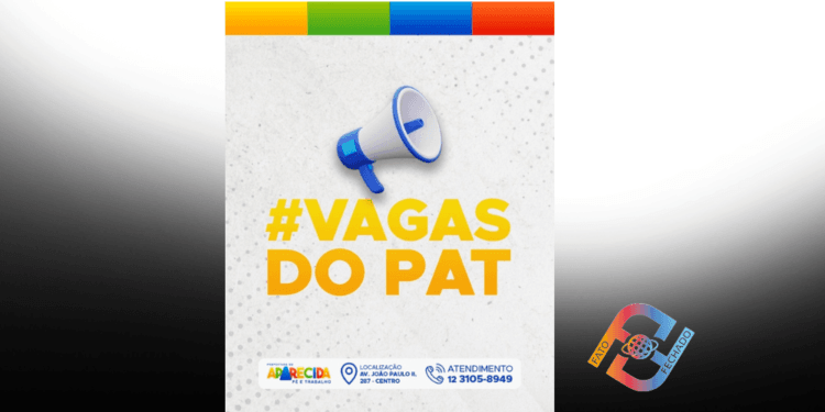 VAGAS DO PAT – 29/01/25