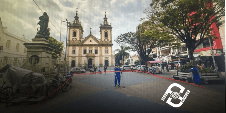 PRAÇA NOSSA SENHORA APARECIDA TERÁ INTERDIÇÃO NESTA QUINTA-FEIRA (30)
