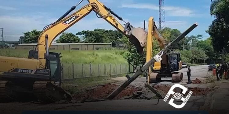 Obra emergencial Estiva