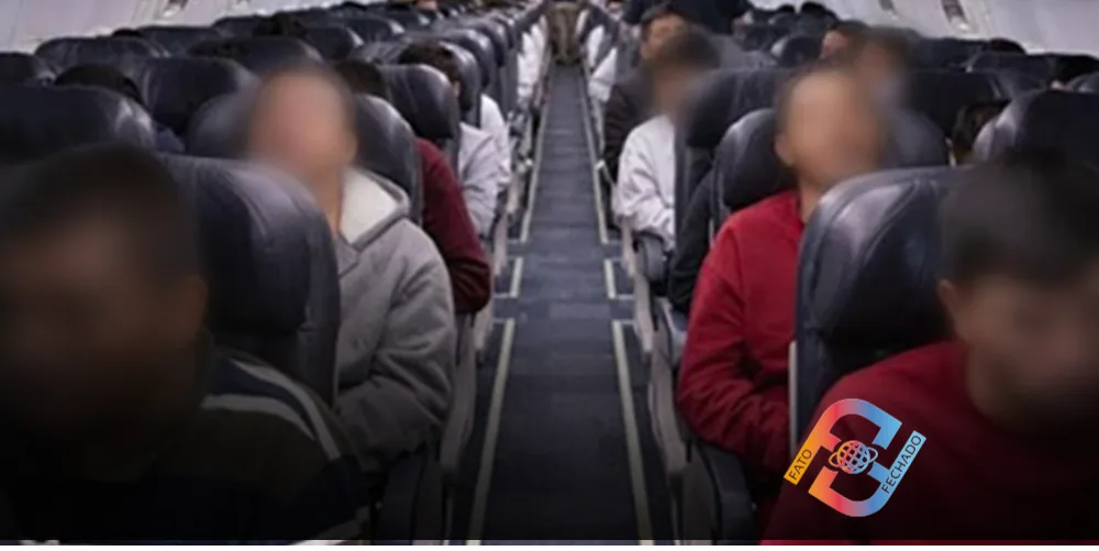 Novo voo de deportados dos EUA