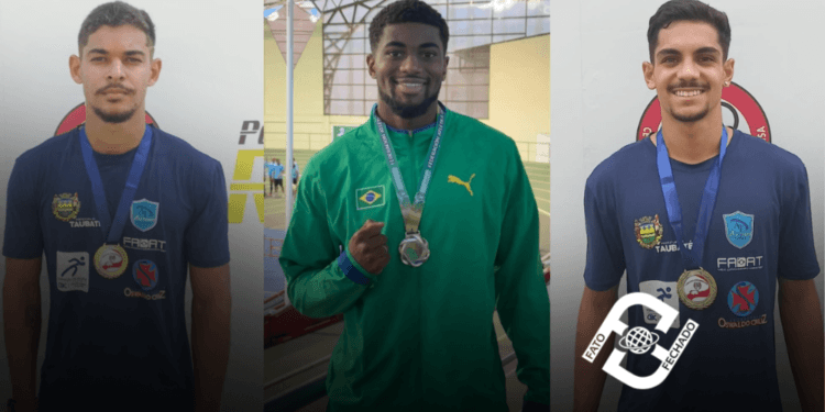 Com ouro, prata e bronze, atletismo de Taubaté garante pódios em competições nacionais e internacionais