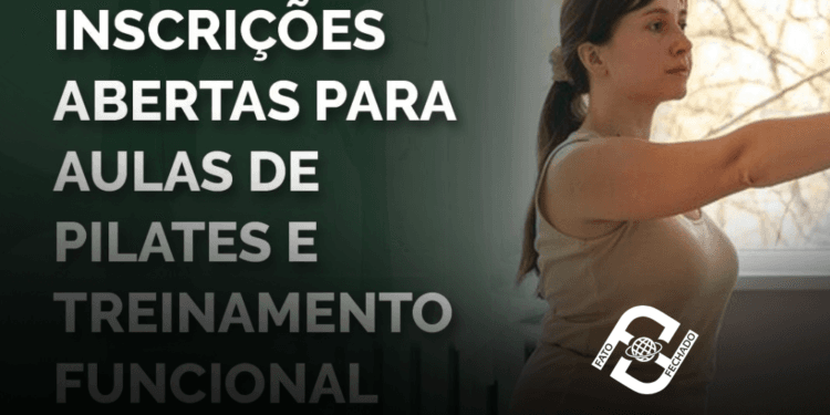 Inscrições para aulas de Pilates e Treinamento Funcional para pessoas acima de 55 anos