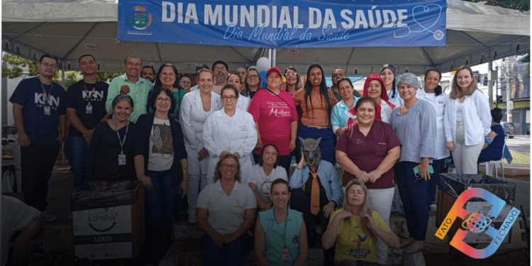 Evento do Dia Mundial da Saúde reúne centenas de pessoas na Praça Monsenhor Marcondes