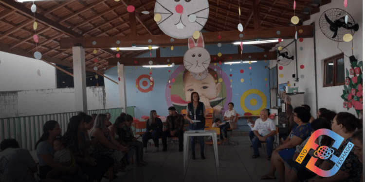 CMEI Professora Silvia Quirino promove roda de conversa para conscientizar sobre saúde e vacinação